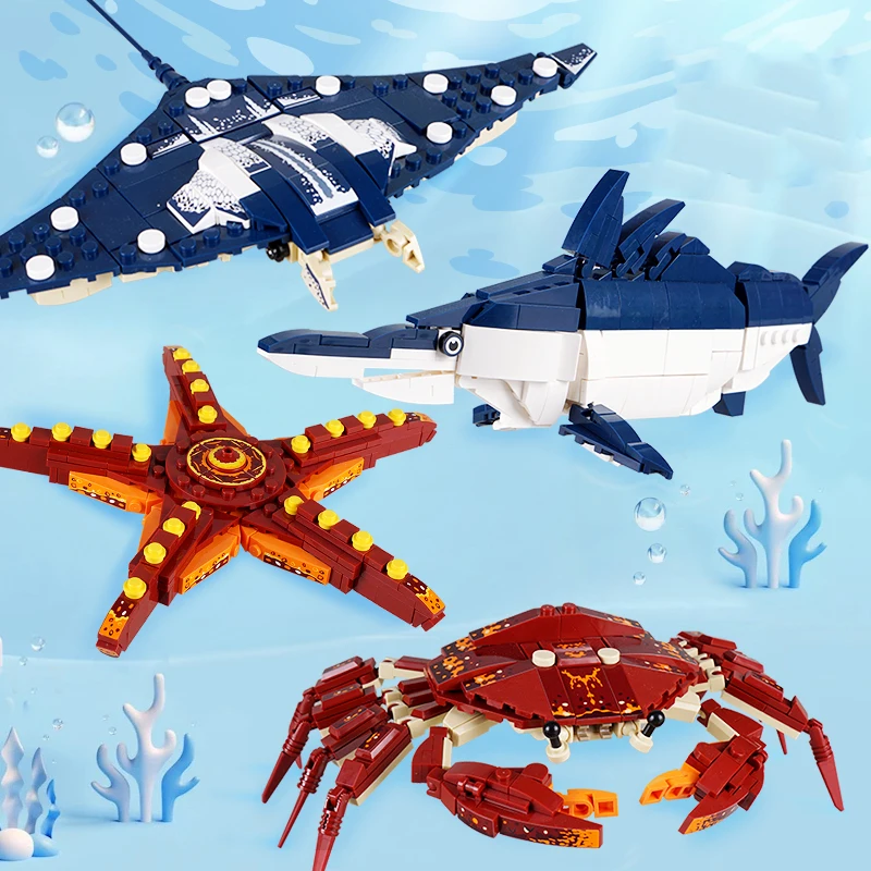 Tech Diving Accessories - Creative Assembly Crab Ocean Animals Building