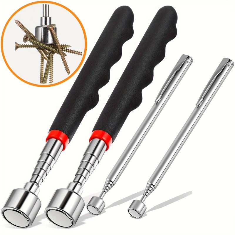 Pen Holder Magnetic - Telescoping Magnetic Pick Up Tool Handheld