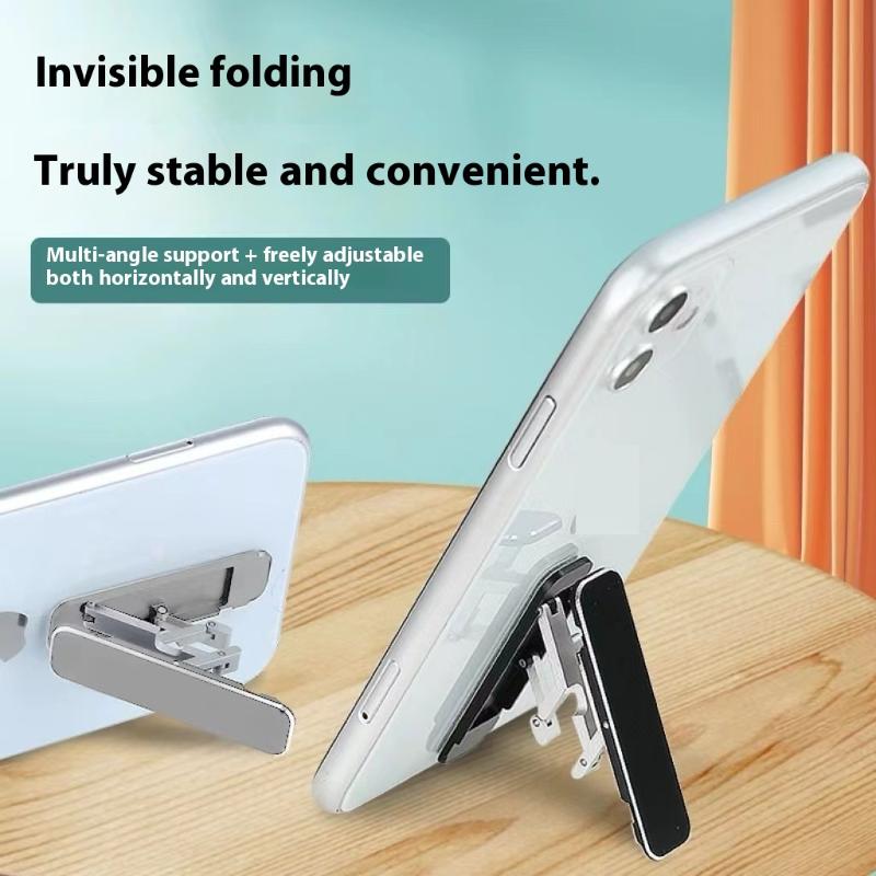 Phone Stand Aluminum - 1/3PCS Mini Invisible Foldable Mobile Phone