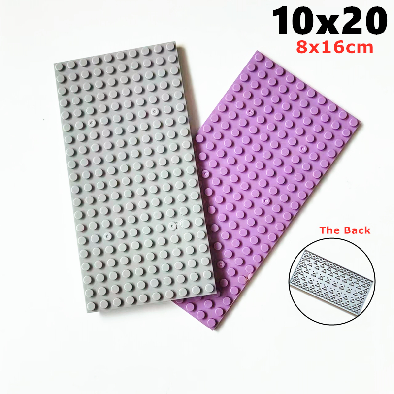 Tech Accessories Ideas - 4Pcs Plate 10x20 MOC Baseplate Construction