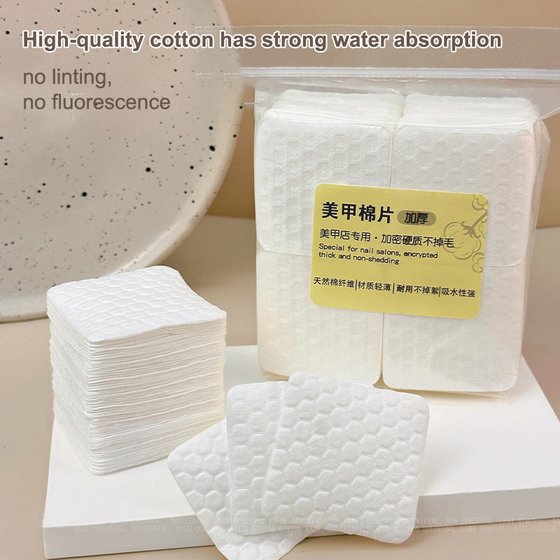 Nail Tech Accessories - 200/500Pcs Thickening Profession Cotton Pads For