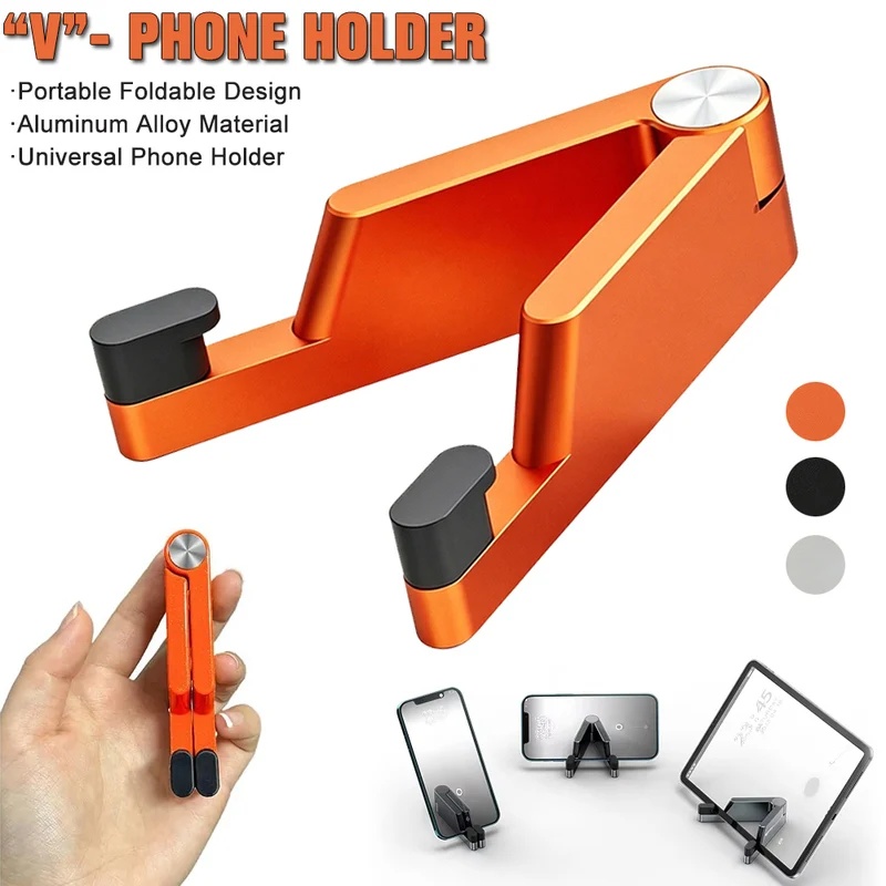 Phone Stand Aluminum - Aluminum Portable Universal Phone Holder Mini