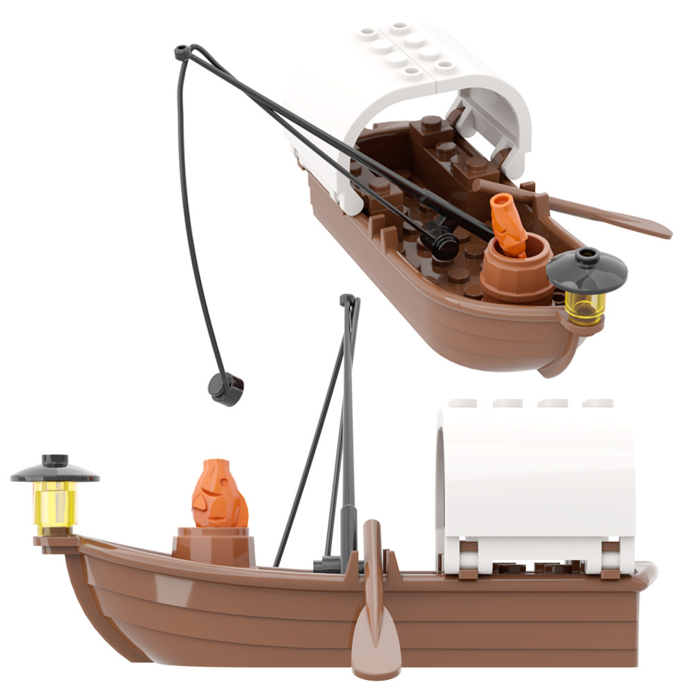Tech Diving Accessories - City Creativity Medieval Pirate Ship Fishing