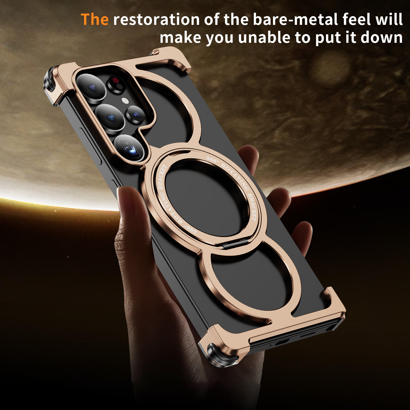 Phone Stand Aluminum - Aluminum Alloy Hollow Heat Dissipation Phone