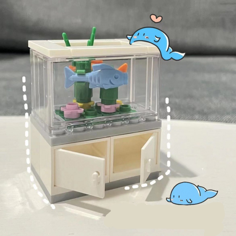 City Friends Fish Tank Buildin - Tech Diving Accessories 评论和价格