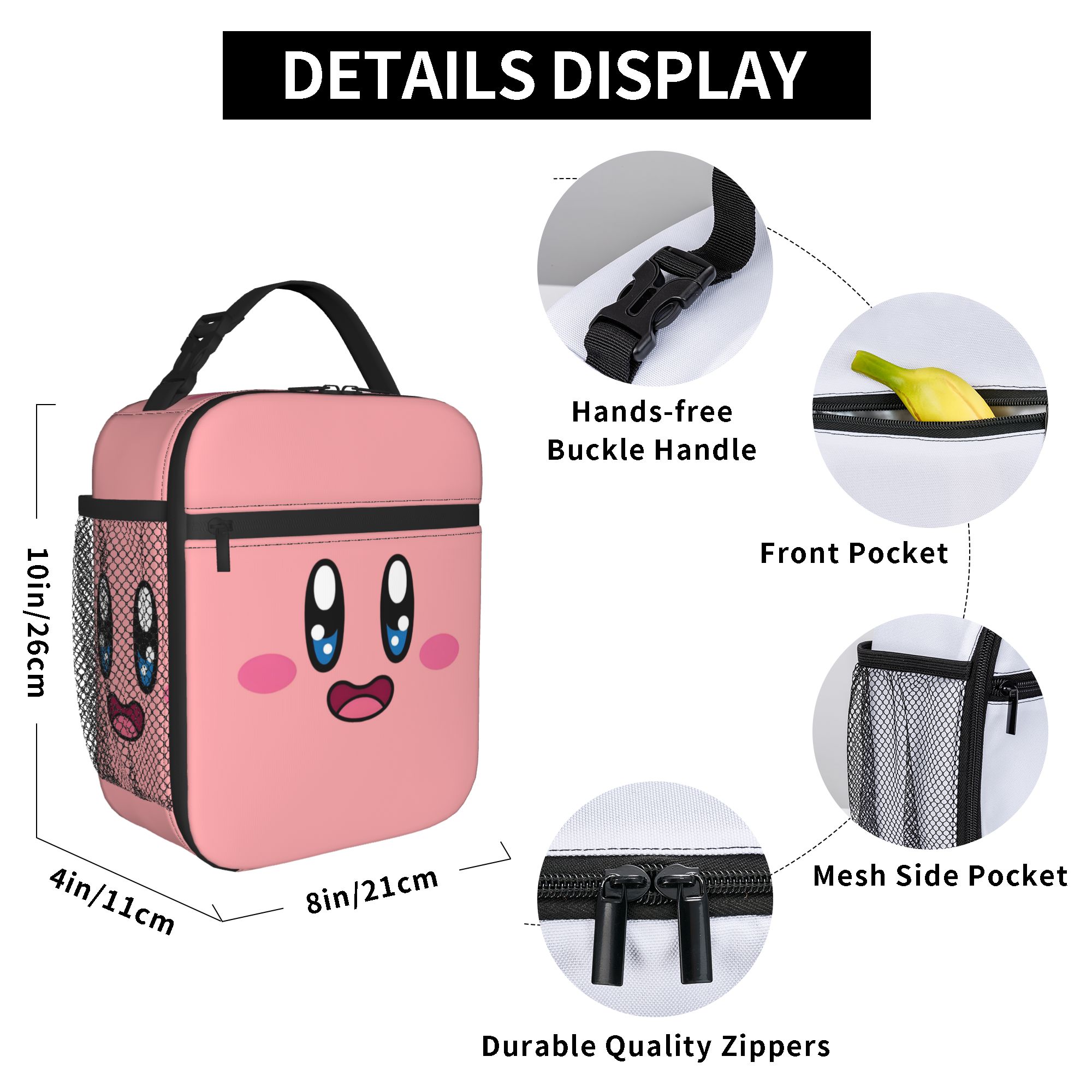 Custom K-Kirbys Resuable Lunch - Tech Office Accessories 评论和价格