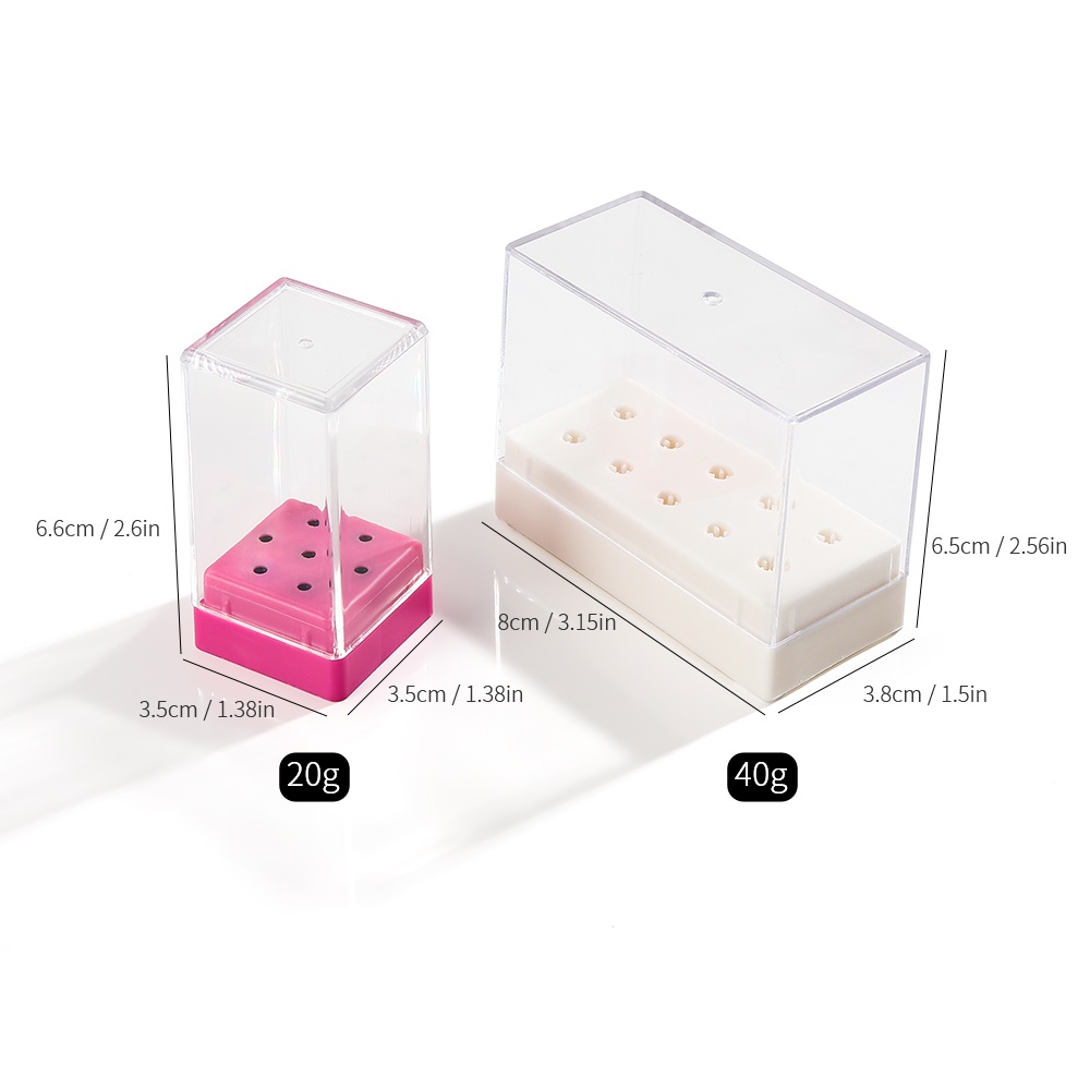 7 /10 Holes Nail Art Bit Stora - Nail Tech Accessories 评论和价格