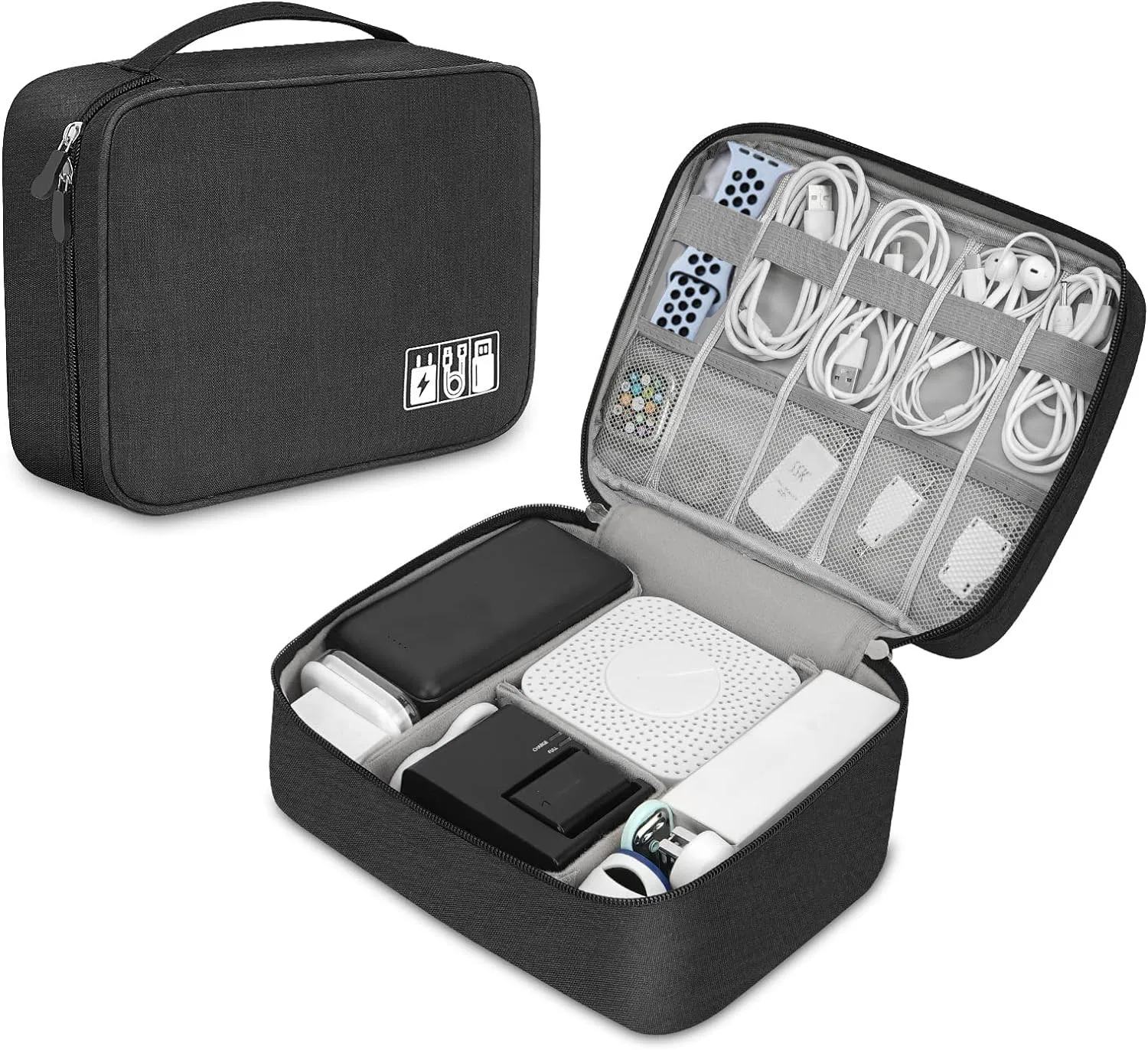 Portable Tech Organizer Case f - Tech Accessories Types 评论和价格