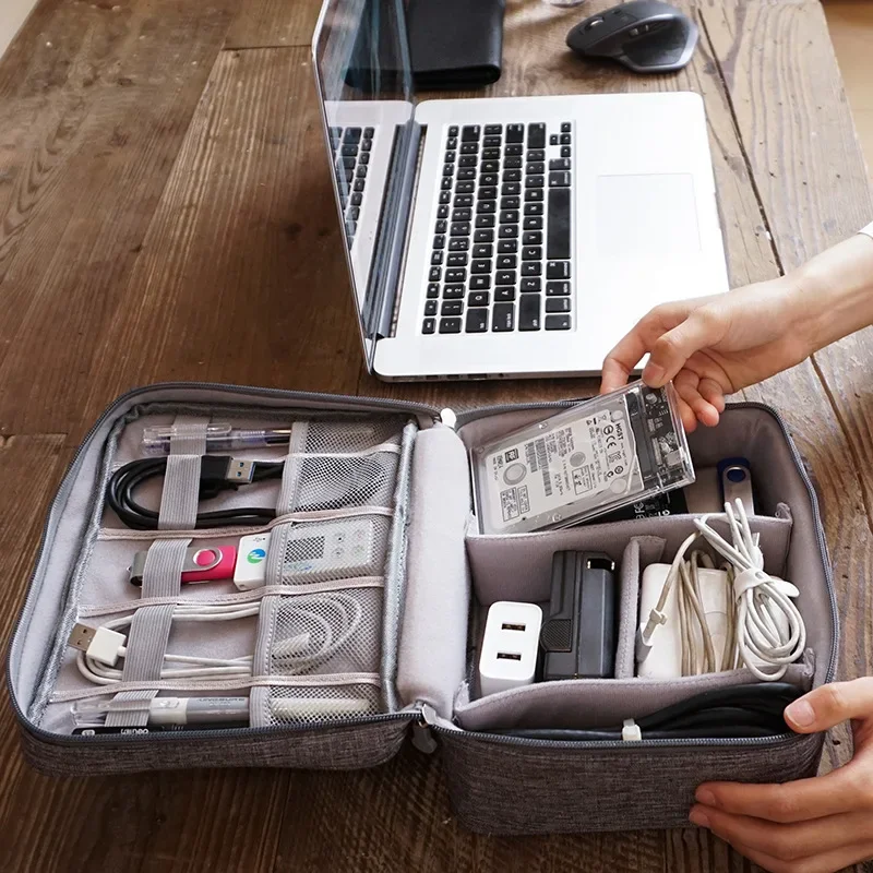 Portable Tech Organizer Case f - Tech Accessories Types 评论和价格