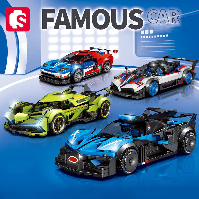 SEMBO Sports Car Building Bloc - Tech Diving Accessories 评论和价格
