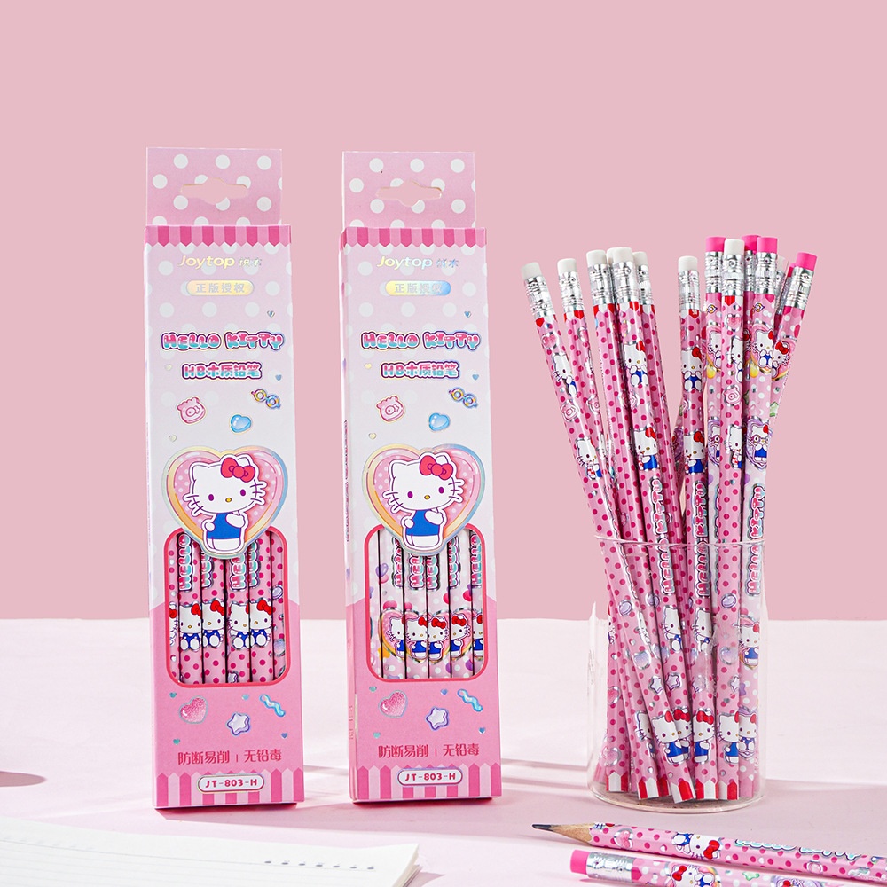 12Pcs Genuine Sanrio Hello Kit - Tech Office Accessories 评论和价格