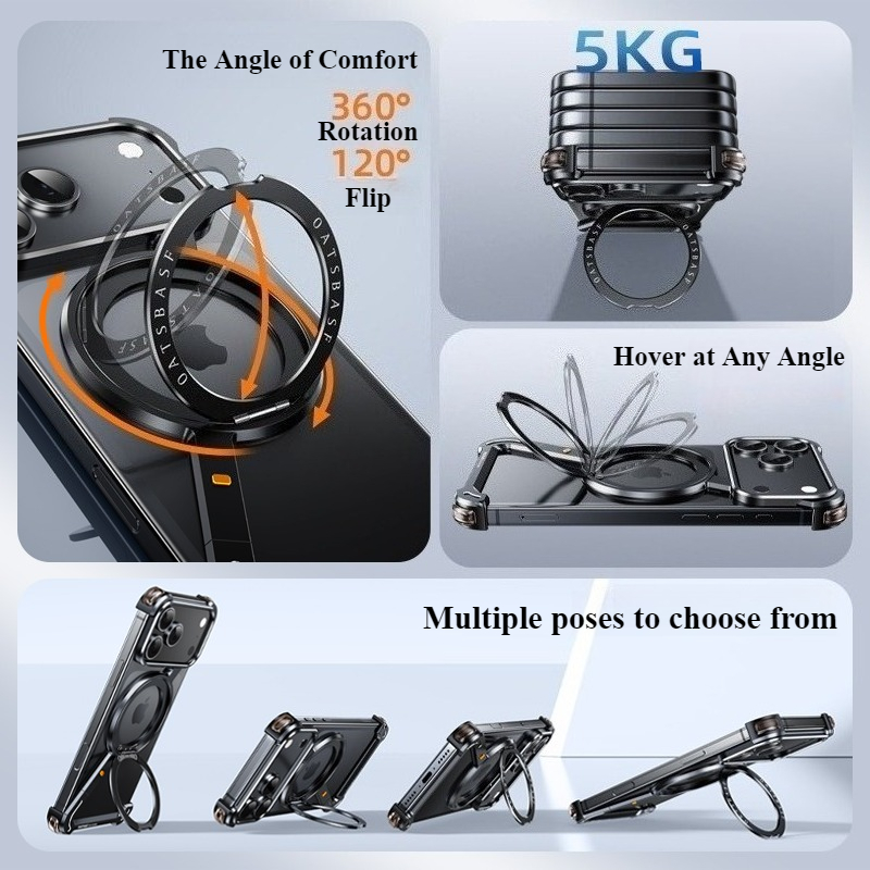 Oatsbasf Metal Magnetic Phone  - Phone Stand Aluminum 评论和价格