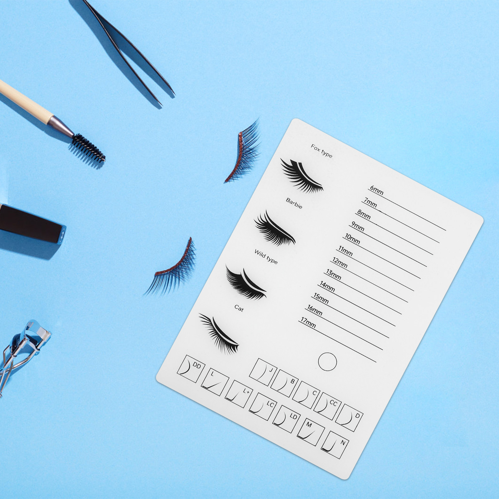 Thicker Acrylic Eyelash Pallet - Tech Accessories Board 评论和价格