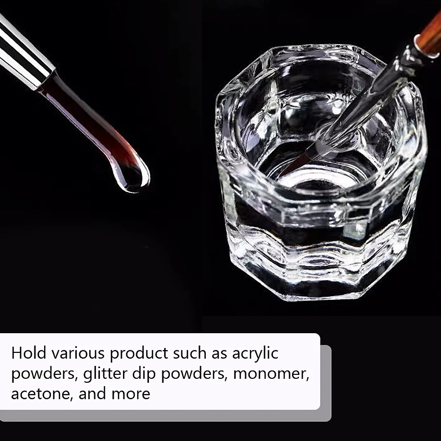 1Pc Mini Crystal Glass, Clear  - Nail Tech Accessories 评论和价格