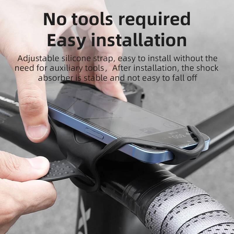 Universal Silicone Bike Bicycl - Phone Stand Aluminum 评论和价格