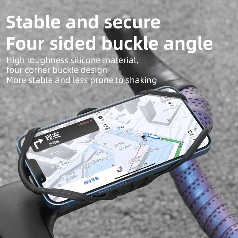 Universal Silicone Bike Bicycl - Phone Stand Aluminum 评论和价格