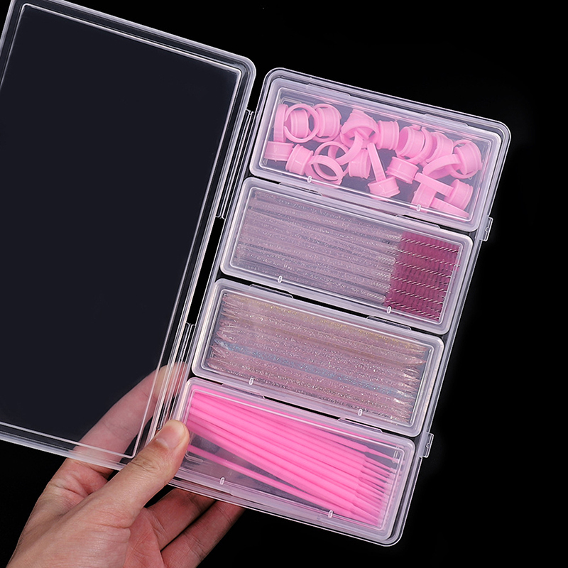 4 Grid Independent Storage Box - Nail Tech Accessories 评论和价格