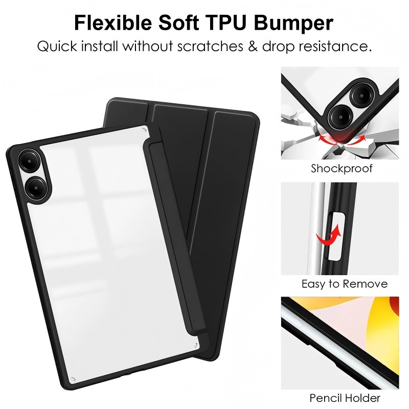 For Xiaomi Poco Pad M1 Case Wi - Pen Holder Magnetic 评论和价格