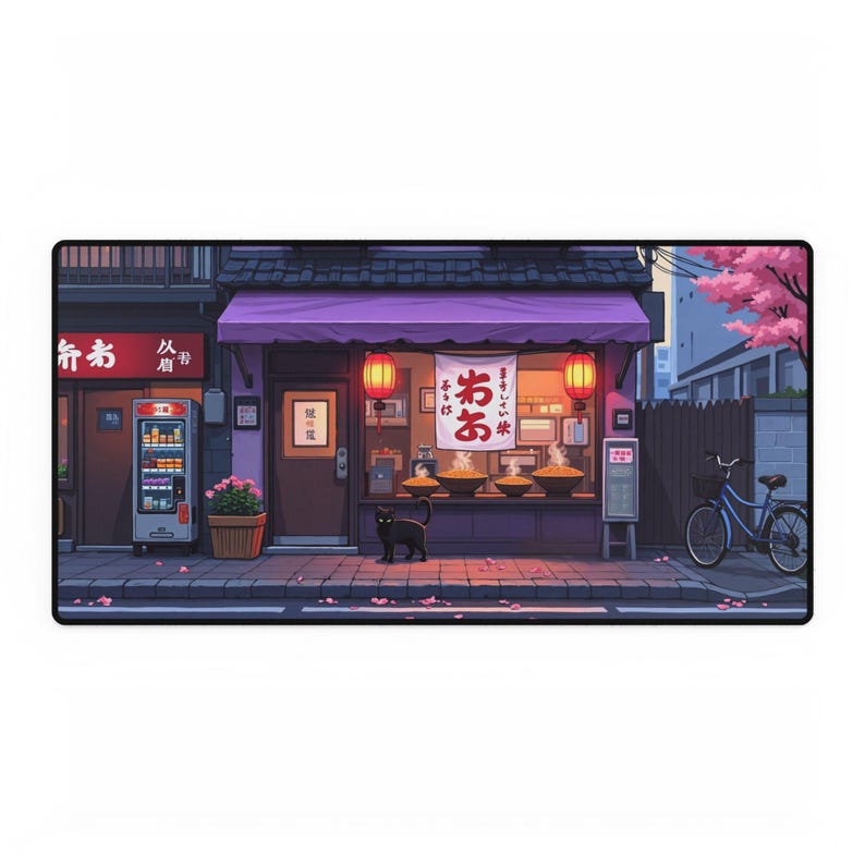 Japanese Ramen Shop Mouse Pad, - Japanese Tech Accessories 评论和价格