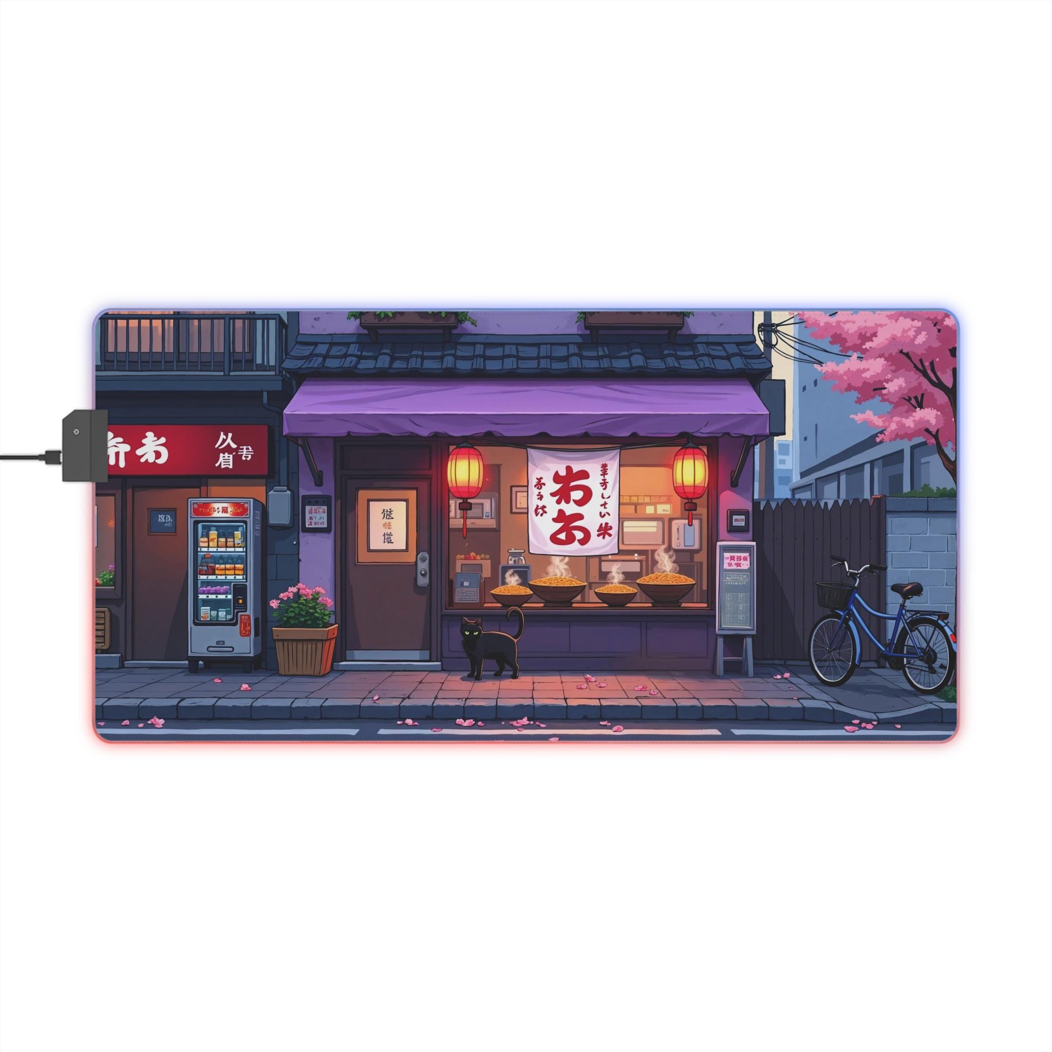 Japanese Ramen Shop Mouse Pad, - Japanese Tech Accessories 评论和价格