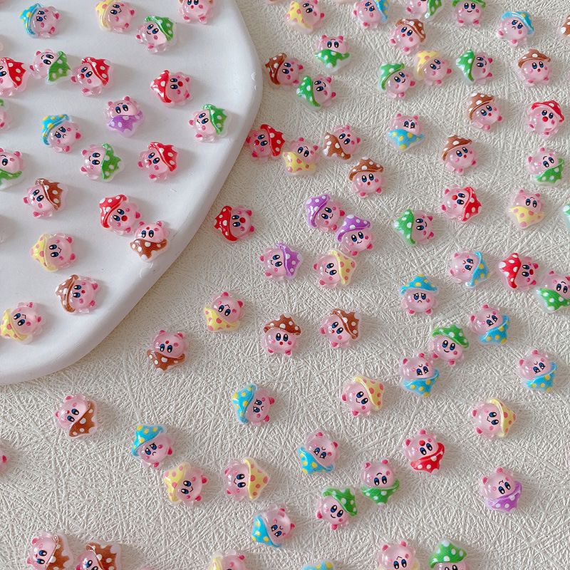 2/10/20pcs Kirby Nail Charms 3 - Nail Tech Accessories 评论和价格