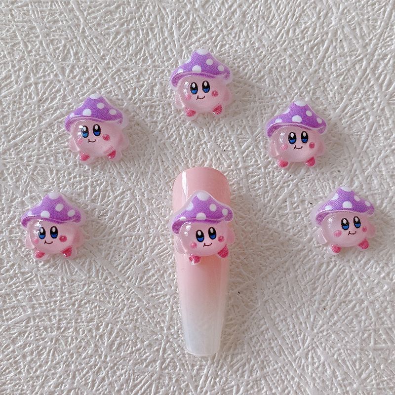2/10/20pcs Kirby Nail Charms 3 - Nail Tech Accessories 评论和价格