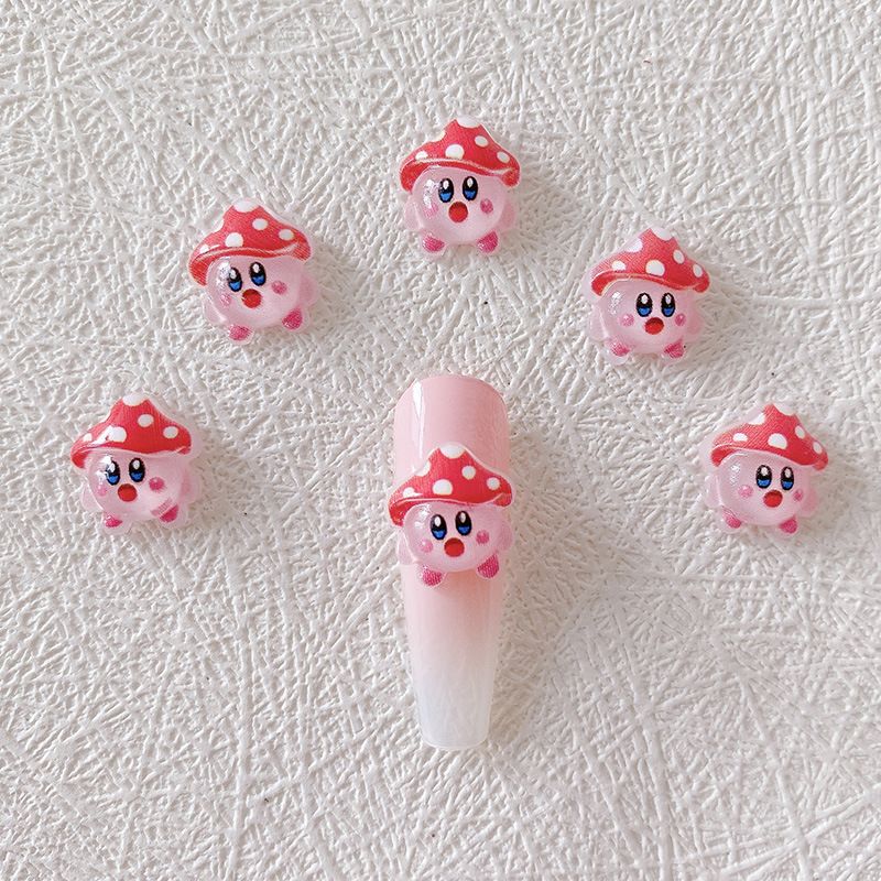 2/10/20pcs Kirby Nail Charms 3 - Nail Tech Accessories 评论和价格