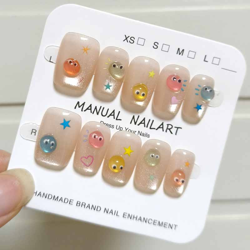 10Pcs French Style New Cute 3D - Nail Tech Accessories 评论和价格