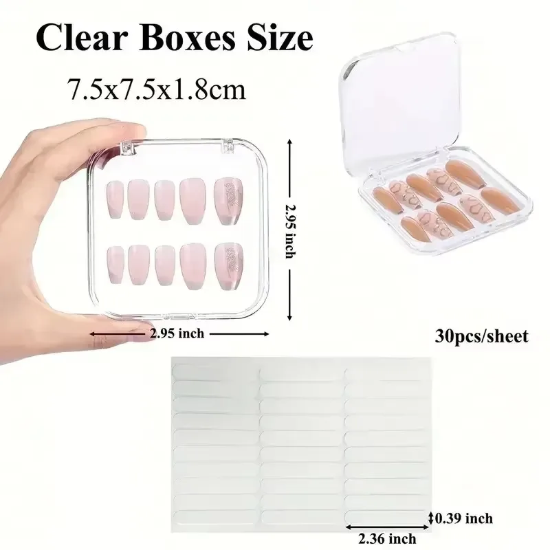 10PCS Press-On Nail Storage Ac - Nail Tech Accessories 评论和价格