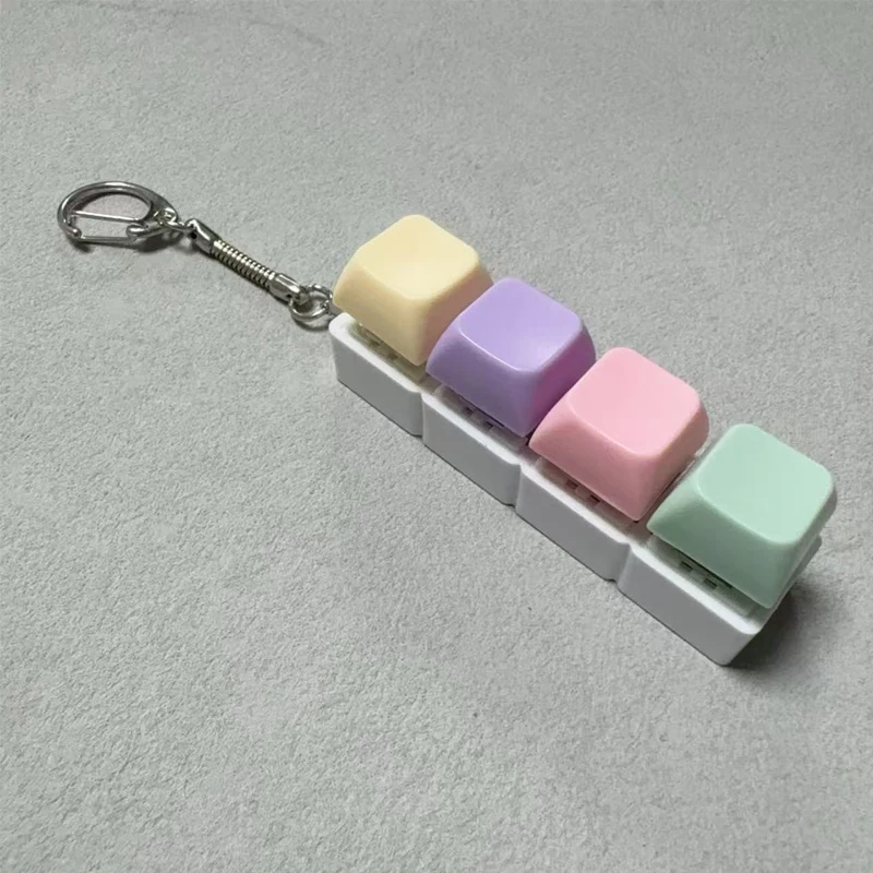 4-Key Fidget Keyboard Keycap S - Tech Office Accessories 评论和价格