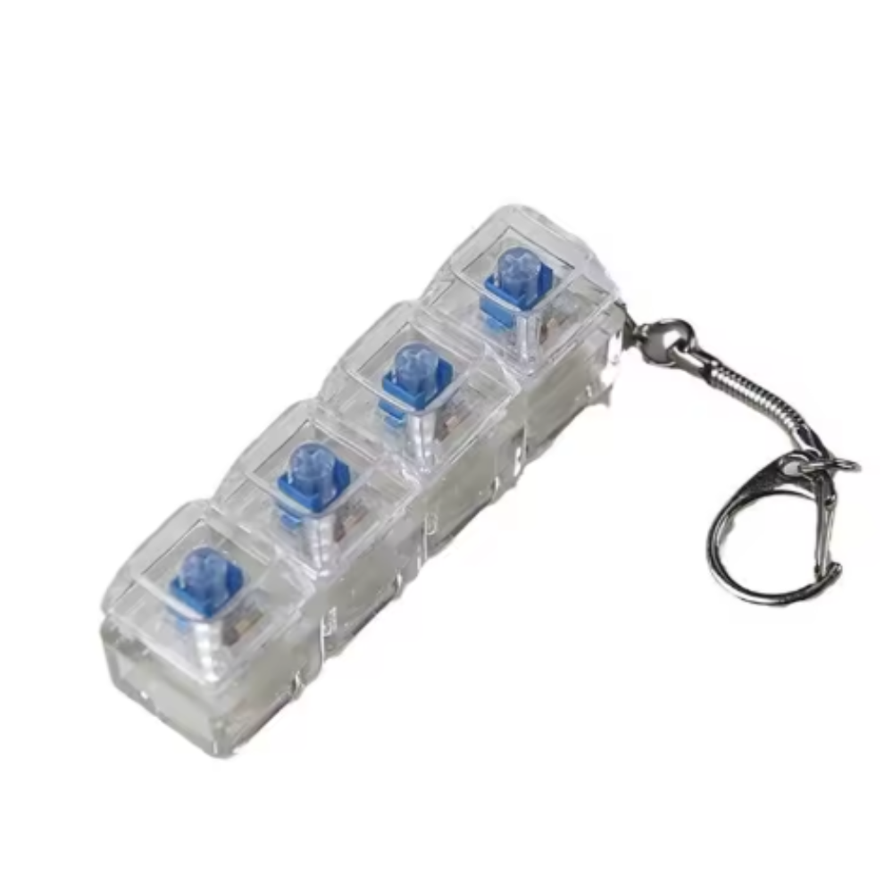 4-Key Fidget Keyboard Keycap S - Tech Office Accessories 评论和价格