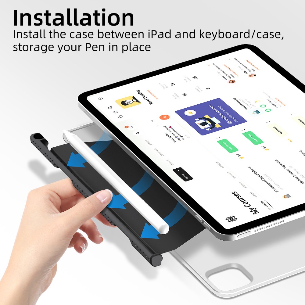 Pencil Holder for Apple Pencil - Pen Holder Magnetic 评论和价格