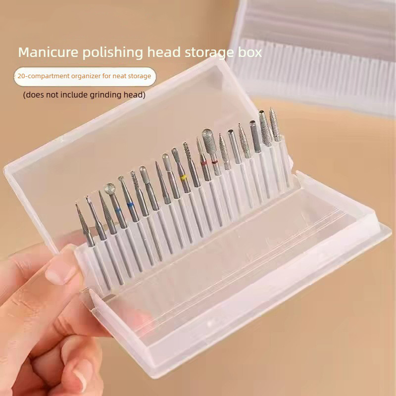 1/2/3PCS 20 Slots Clear Nail D - Nail Tech Accessories 评论和价格