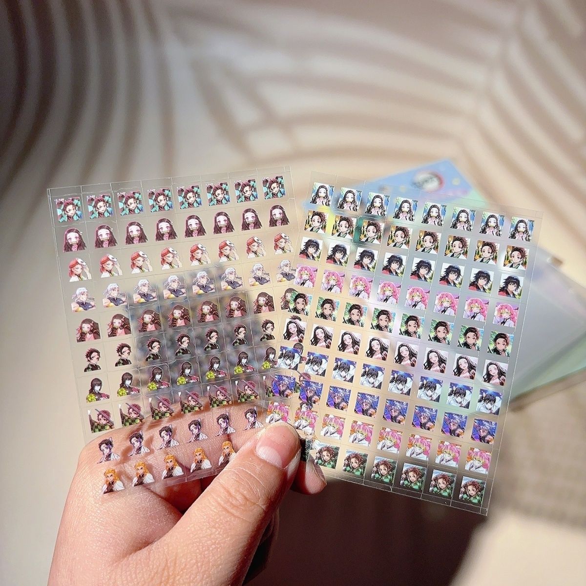 10 sheets per book Demon Slaye - Nail Tech Accessories 评论和价格