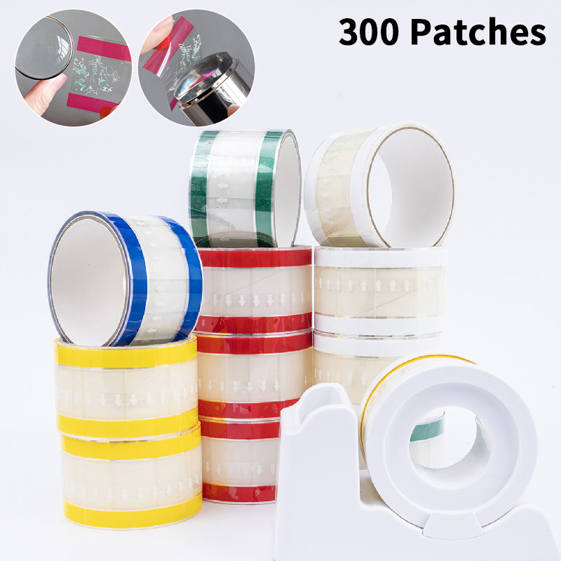 300Pcs Nail Stamp Cleaner Shee - Nail Tech Accessories 评论和价格