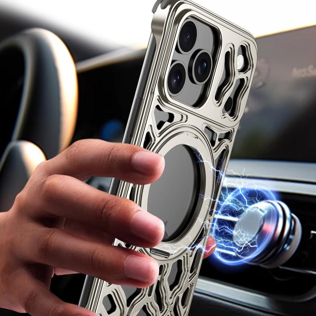 For iPhone 16, 15, 17 Pro Max  - Phone Stand Aluminum 评论和价格