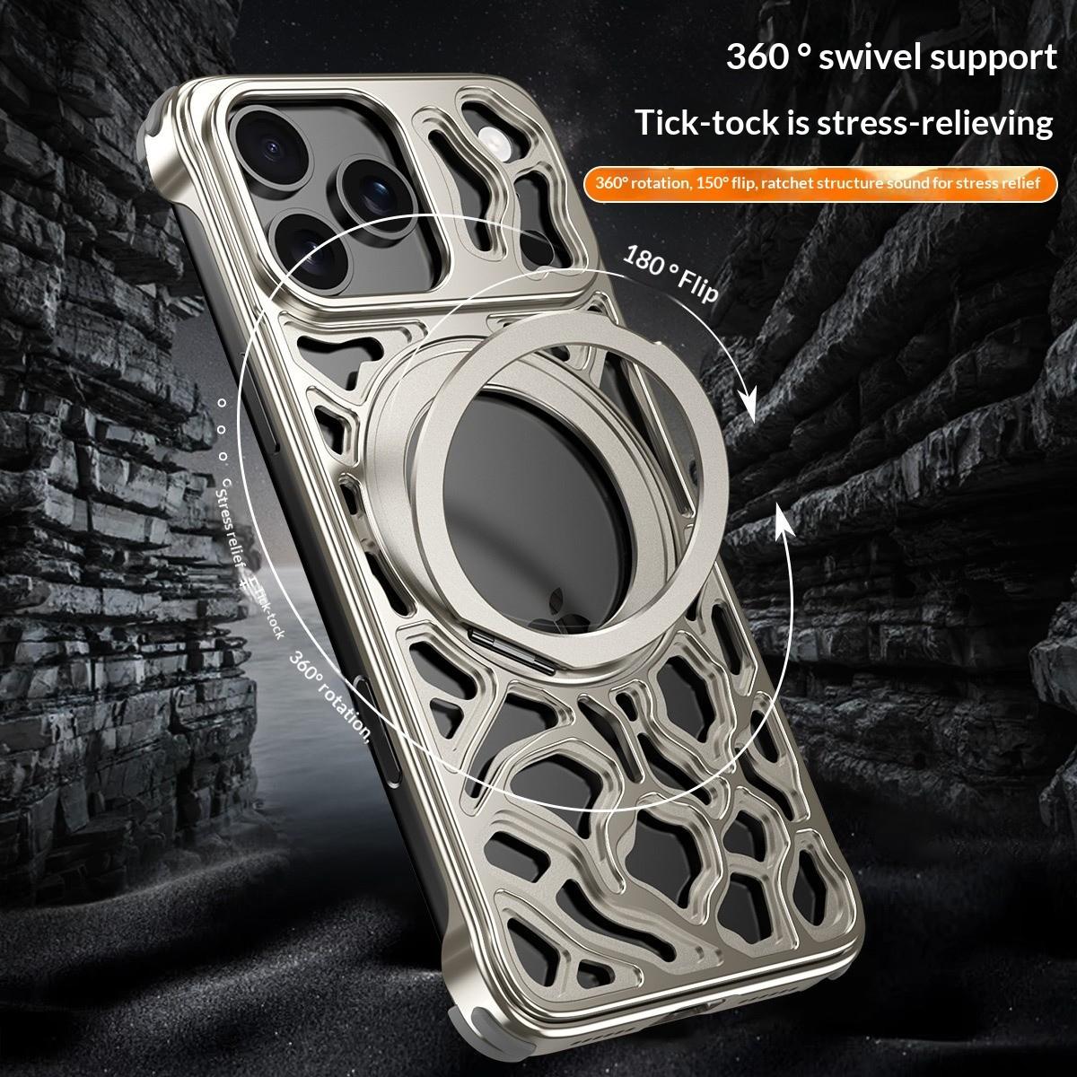 For iPhone 16, 15, 17 Pro Max  - Phone Stand Aluminum 评论和价格