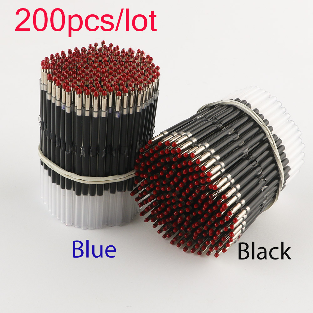 200-2000Pcs/Lot Black/Blue Ink - Tech Office Accessories 评论和价格